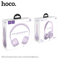 Навушники HOCO with mic Graceful Charm W21