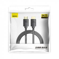 Кабель BASEUS High Definition Series HDMI 8k to HDMI 8k Adapter Cable |1m, 8K, HDMI2.1| (CAKGQ-J01)