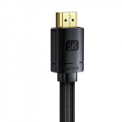 Кабель BASEUS High Definition Series HDMI 8k to HDMI 8k Adapter Cable |1m, 8K, HDMI2.1| (CAKGQ-J01)