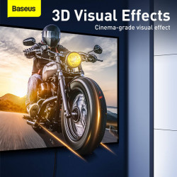 Кабель BASEUS High Definition Series HDMI 8k to HDMI 8k Adapter Cable |1m, 8K, HDMI2.1| (CAKGQ-J01)