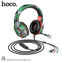 Навушники НОСО Gaming headphones Hi-Res ESD08