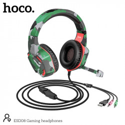 Навушники НОСО Gaming headphones Hi-Res ESD08