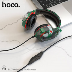Навушники НОСО Gaming headphones Hi-Res ESD08