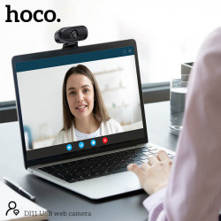 Web камера HOCO USB web camera with Audio focus DI11 |2KHD, 4Mpx, 1.5m|