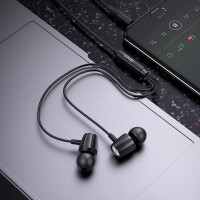 Навушники HOCO Graceful universal earphones with mic M88