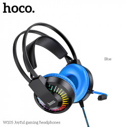 Навушники HOCO LED Joyful Gaming Headphones W105 |HD Mic|
