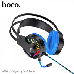 Навушники HOCO LED Joyful Gaming Headphones W105 |HD Mic|