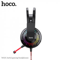 Навушники HOCO LED Joyful Gaming Headphones W105 |HD Mic|
