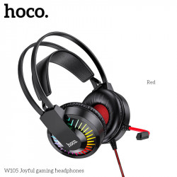 Навушники HOCO LED Joyful Gaming Headphones W105 |HD Mic|
