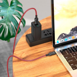Кабель Hoco Type-C to Type-C Leader charging data cable X94 |1m, 60W|