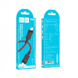 Кабель Hoco Type-C to Type-C Leader charging data cable X94 |1m, 60W|