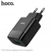 Адаптер мережевий HOCO Glorious single port charger C72Q |1USB, QC3.0/FCP/AFC, 3A, 18W|