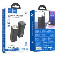 УМБ HOCO Flashlight fully compatible power bank Q15 10000mah |1USB/Type-C, 5A/22.5W, QC/PD|