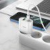 Адаптер мережевий Hoco Type-C to Lightning Cable Lineal C95A |1USB/1Type-C, PD/QC, 20W/3A|