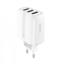Адаптер мережевий HOCO Amazing three-port charger N15 |3USB, 3.4A|