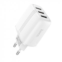 Адаптер мережевий HOCO Amazing three-port charger N15 |3USB, 3.4A|