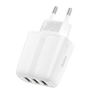 Адаптер мережевий HOCO Amazing three-port charger N15 |3USB, 3.4A|