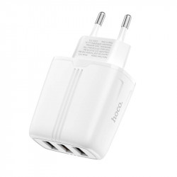 Адаптер мережевий HOCO Amazing three-port charger N15 |3USB, 3.4A|