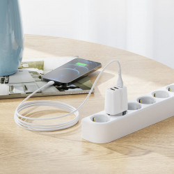 Адаптер мережевий HOCO Amazing three-port charger N15 |3USB, 3.4A|