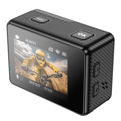 Спорт Камера HOCO dual color screen sports camera DV101 |4k, 120fps, wifi|