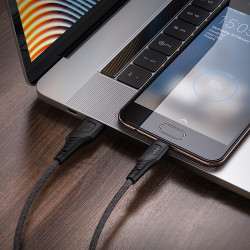 Кабель Hoco Micro USB Airy silicone charging data cable X58 |1m, 2.4A|
