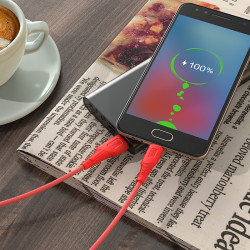 Кабель Hoco Micro USB Airy silicone charging data cable X58 |1m, 2.4A|