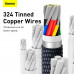 Кабель Baseus Type-C to Type-C Crystal Shine Series Fast Charging Data Cable |1.2m, 100W|