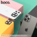 Захисне скло HOCO 3D Metal frame flexible Lens film дпя камери iPhone 12 Pro (A18)