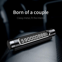 Візитка BASEUS на панель автомобіля Temporary Parking number Card (ACNUM-01)