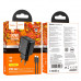 Адаптер мережевий HOCO Type-C to Type-C cable Sunlight dual-port charger CS23A |1USB/1Type-C, 30W/3A, PD/QC|