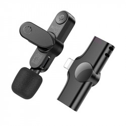 Мікрофон Borofone Lightning Trophy Lavalier wireless digital microphone BFK12 |2.4G, 6h|