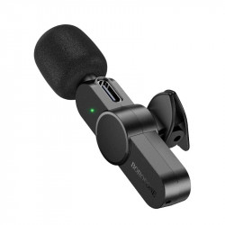 Мікрофон Borofone Lightning Trophy Lavalier wireless digital microphone BFK12 |2.4G, 6h|