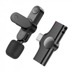 Мікрофон Borofone Type-C Trophy Lavalier wireless digital microphone BFK12 |2.4G, 6h|