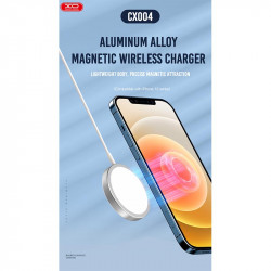 Зарядка Qi XO magnetic wireless charger CX004 |15W|