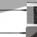 Кабель BASEUS Type-C to Type-C Tungsten Gold Fast Charging |2m, 100W, 5A| (CATWJ-A01)