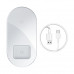 Зарядка Qi BASEUS Simple 2in1 Wireless Charger Pro Edition For Phones + Pod |15W| (WXJK-C02)