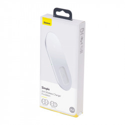 Зарядка Qi BASEUS Simple 2in1 Wireless Charger Pro Edition For Phones + Pod |15W| (WXJK-C02)