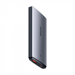Адаптер мережевий Baseus Gan5 Pro Ultra - Slim Fast Charger C + U 65W (Overseas Edition) (CCGP150113)