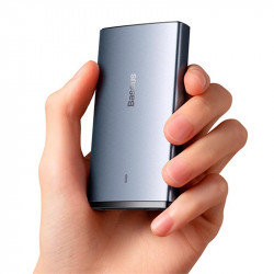 Адаптер мережевий Baseus Gan5 Pro Ultra - Slim Fast Charger C + U 65W (Overseas Edition) (CCGP150113)