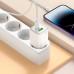 Адаптер мережевий Hoco Type-C to Lightning cable Almighty charger N41 |1USB/1Type-C, 20W/3A, PD/QC|
