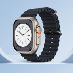 Ремінець HOCO iWatch WA12 Original series marine double buckle silicone strap (42/44/45 / 49mm)