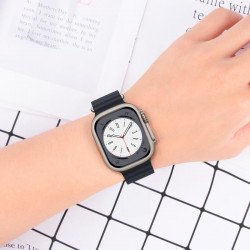 Ремінець HOCO iWatch WA12 Original series marine double buckle silicone strap (42/44/45 / 49mm)