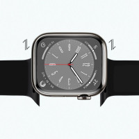 Ремінець HOCO iWatch WA15 Flexible series 8-character buckle solid color silicone strap (42/44/45 / 49mm)
