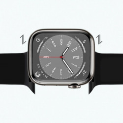 Ремінець HOCO iWatch WA15 Flexible series 8-character buckle solid color silicone strap (42/44/45 / 49mm)
