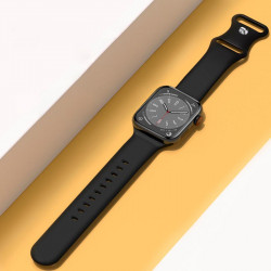 Ремінець HOCO iWatch WA15 Flexible series 8-character buckle solid color silicone strap (42/44/45 / 49mm)