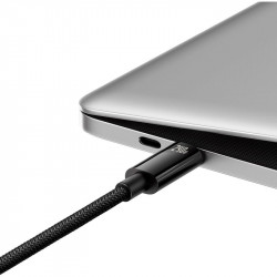 Кабель Baseus Tungsten Gold Fast Charging Data Cable Type-C to Type-C |240W, PD3.1, 1m|