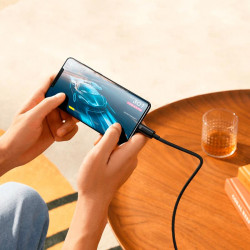 Кабель Baseus Tungsten Gold Fast Charging Data Cable Type-C to Type-C |240W, PD3.1, 1m|