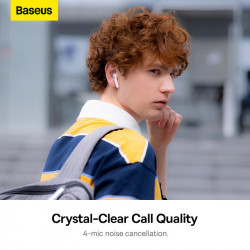 Навушники BASEUS CN Bowie WX5 True Wireless Earphones |BT5.3, 40/400mAh,ENC, 6.5h|