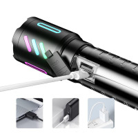 Ліхтар ручний багатофункціональний White Laser Lamp 5 режимів