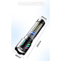 Ліхтар ручний багатофункціональний White Laser Lamp 5 режимів